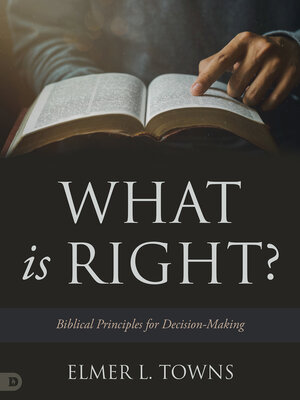 cover image of What is Right?